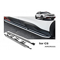 OEM STYLE FootBoard / side step for CITROEN C5 AIRCROSS 2018+ _ car / accessories